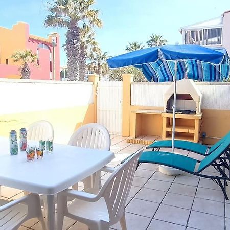 2Min A Pied De La Plage Grande Terrasse Le Barcarès Kültér fotó