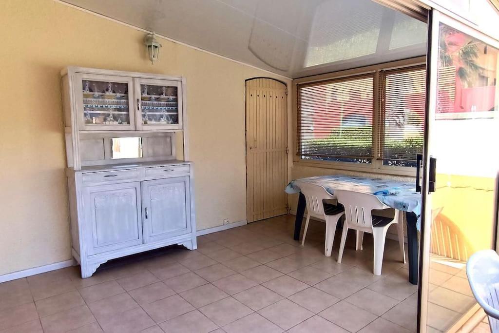 2Min A Pied De La Plage Grande Terrasse Le Barcarès Kültér fotó