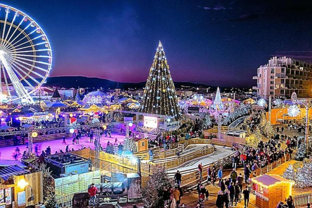 2Min A Pied De La Plage Grande Terrasse Le Barcarès Kültér fotó
