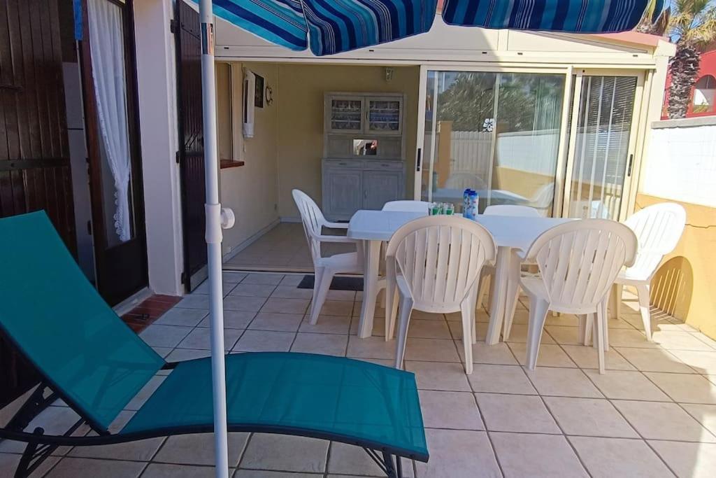 2Min A Pied De La Plage Grande Terrasse Le Barcarès Kültér fotó
